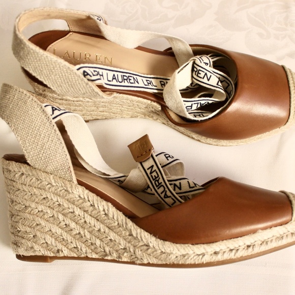 Lauren Ralph Lauren Shoes - Lauren Ralph Lauren Paislee leather espadrilles